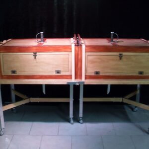Wakeling sawing in half